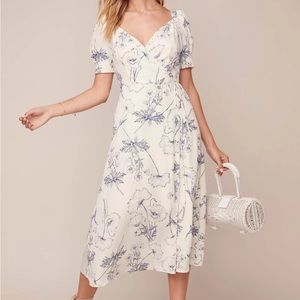 ASTR the Label Blue Floral Dress